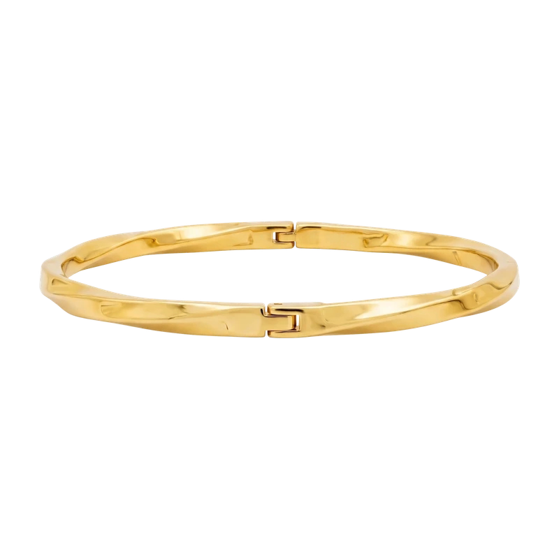 Hayes Twisted Bangle Bracelet