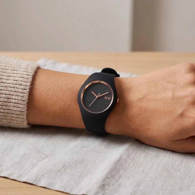 ICE glam Black Rose Gold
