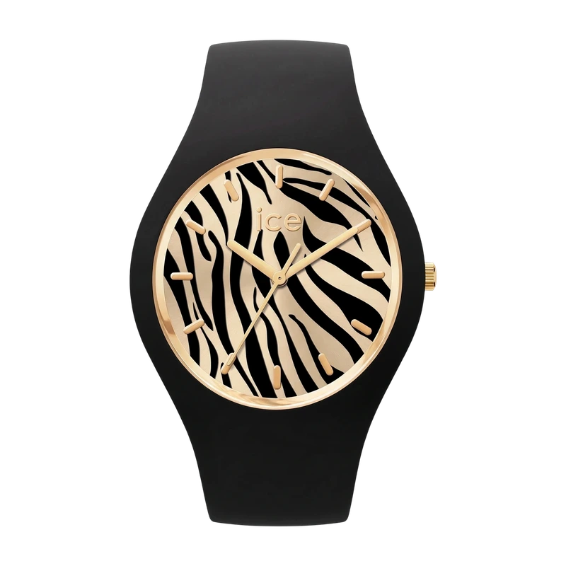 Wild Black Gold Zebra