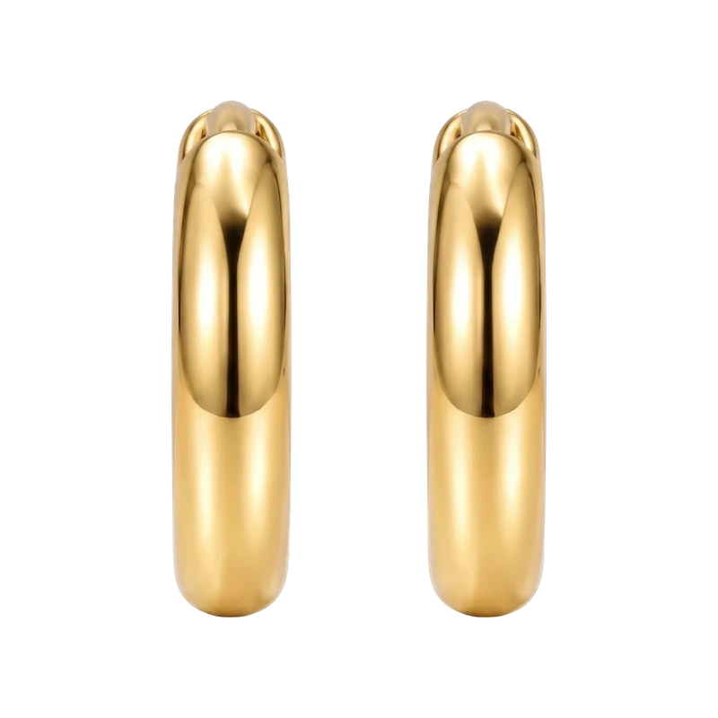 Lyndsay Huggie Hoop Earring