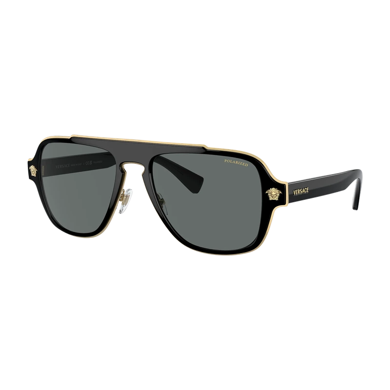 Medusa Charm Sunglasses Black