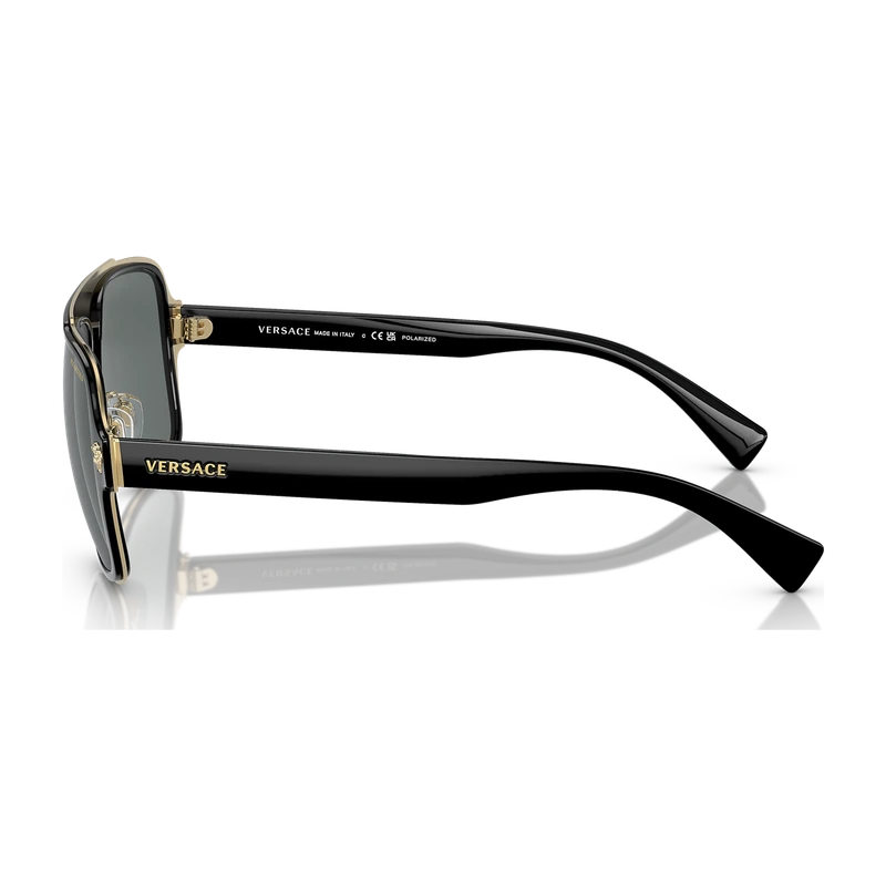Medusa Charm Sunglasses Black