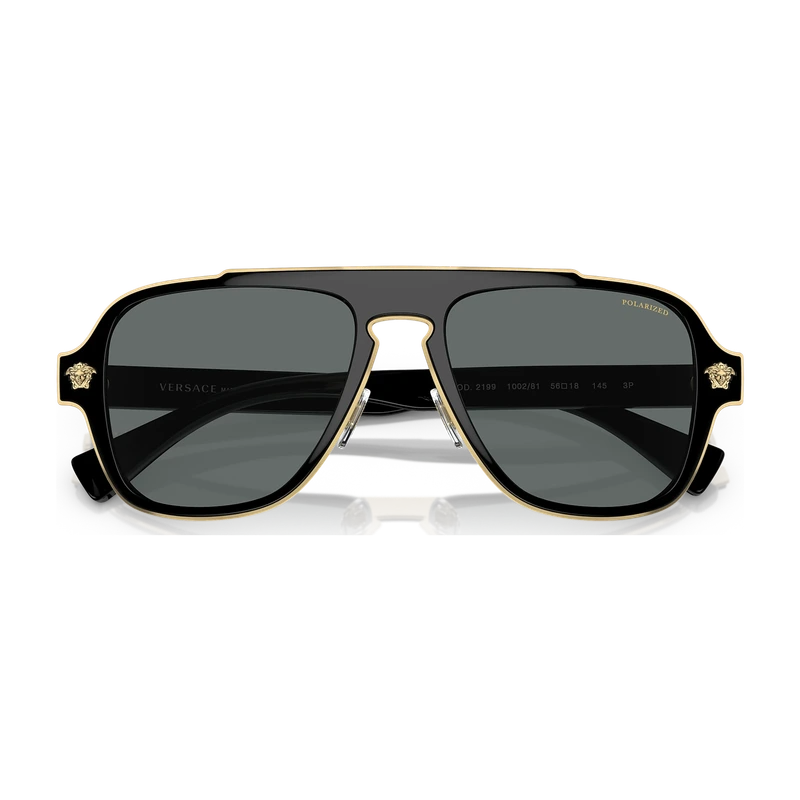 Medusa Charm Sunglasses Black