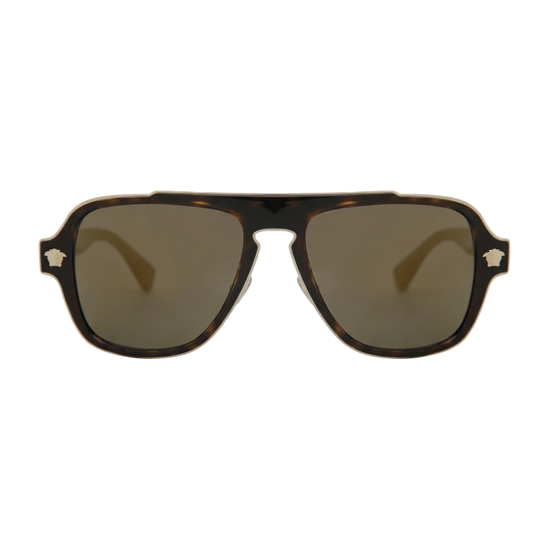 Medusa Charm Sunglasses Brown