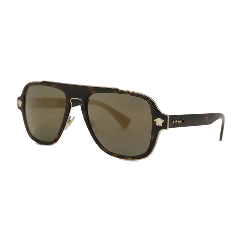 Medusa Charm Sunglasses Brown
