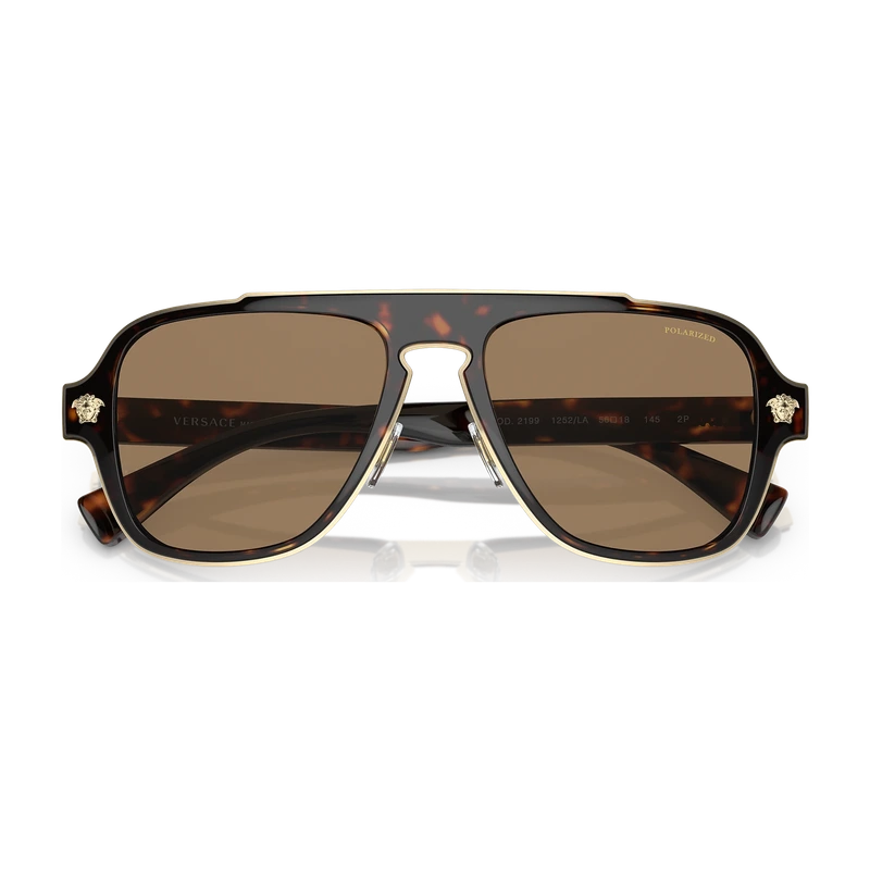 Medusa Charm Sunglasses Brown