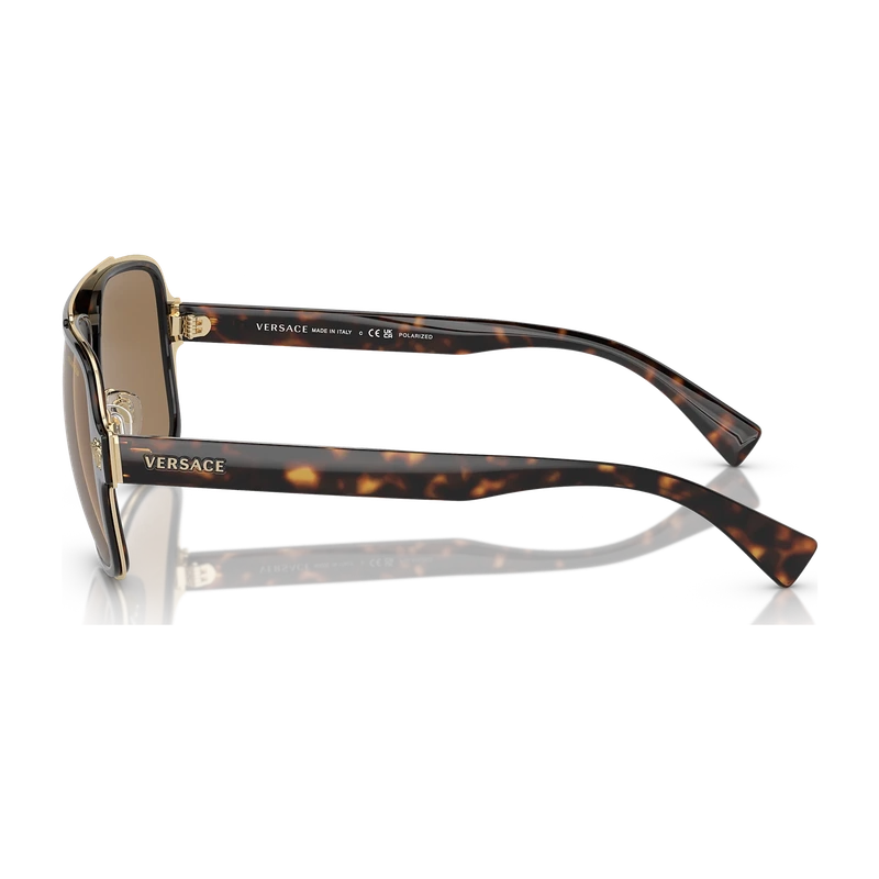 Medusa Charm Sunglasses Brown