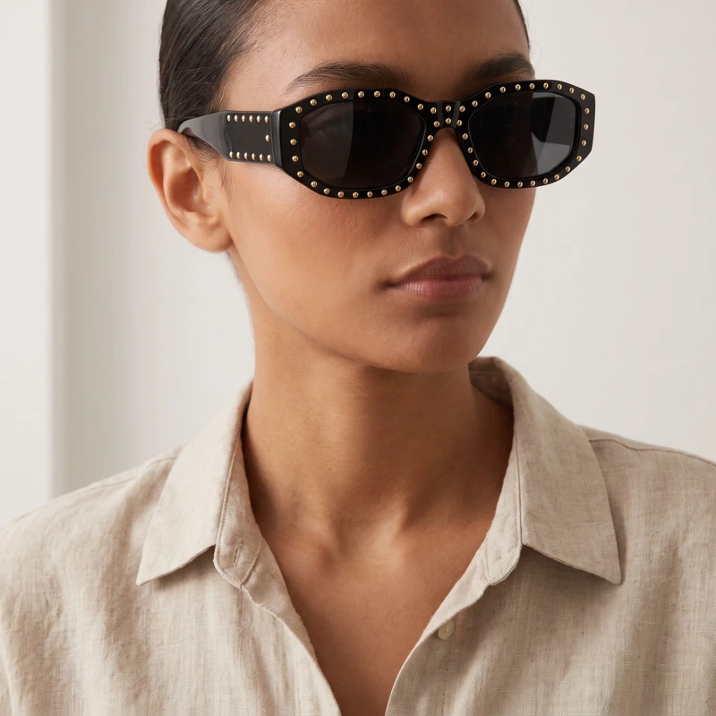 VE4361 Medusa Biggie Sunglasses Black