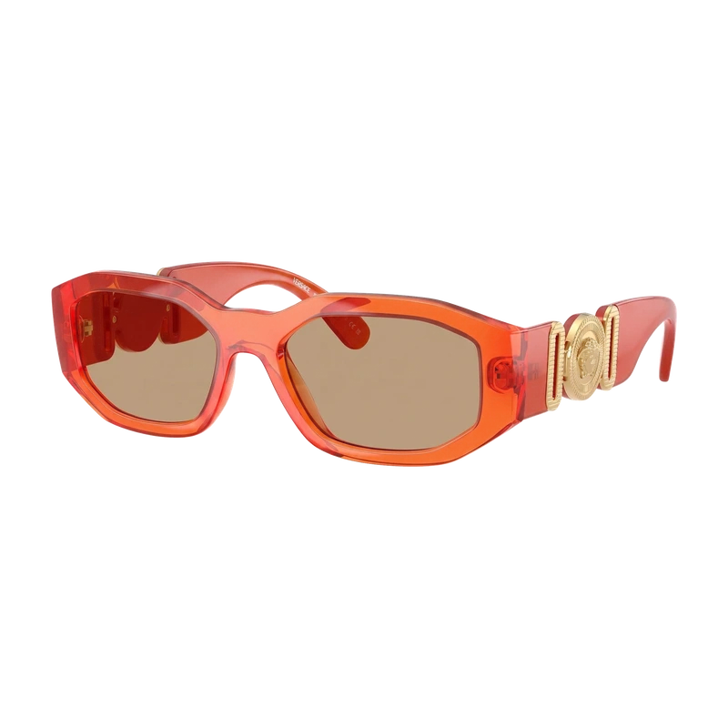 VE4361 Medusa Biggie Sunglasses Orange