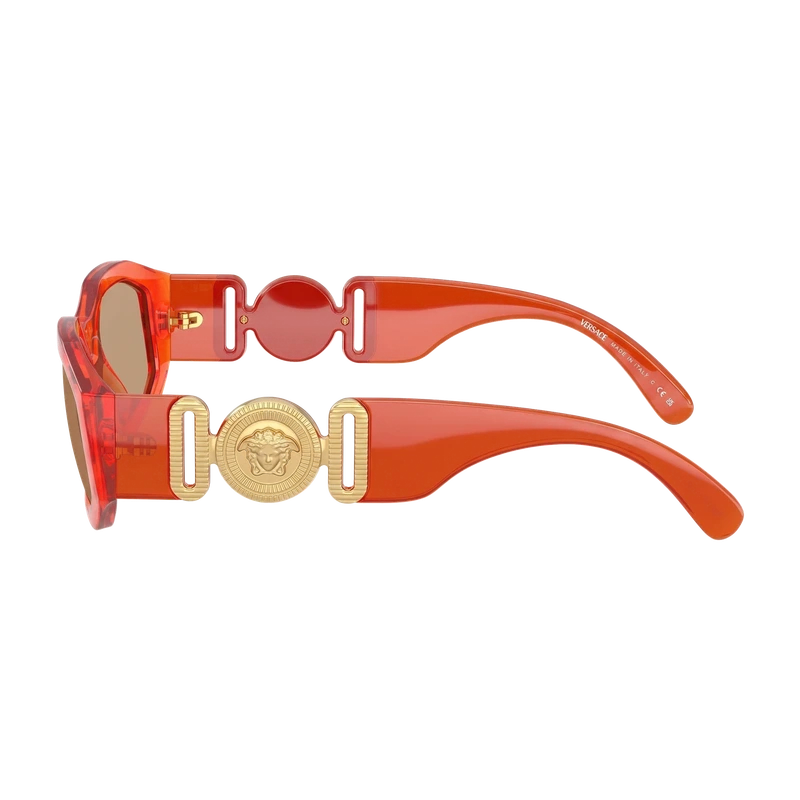 VE4361 Medusa Biggie Sunglasses Orange