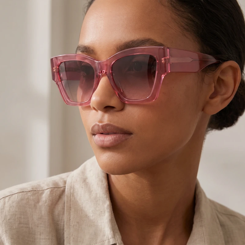 Square Sunglasses Pink