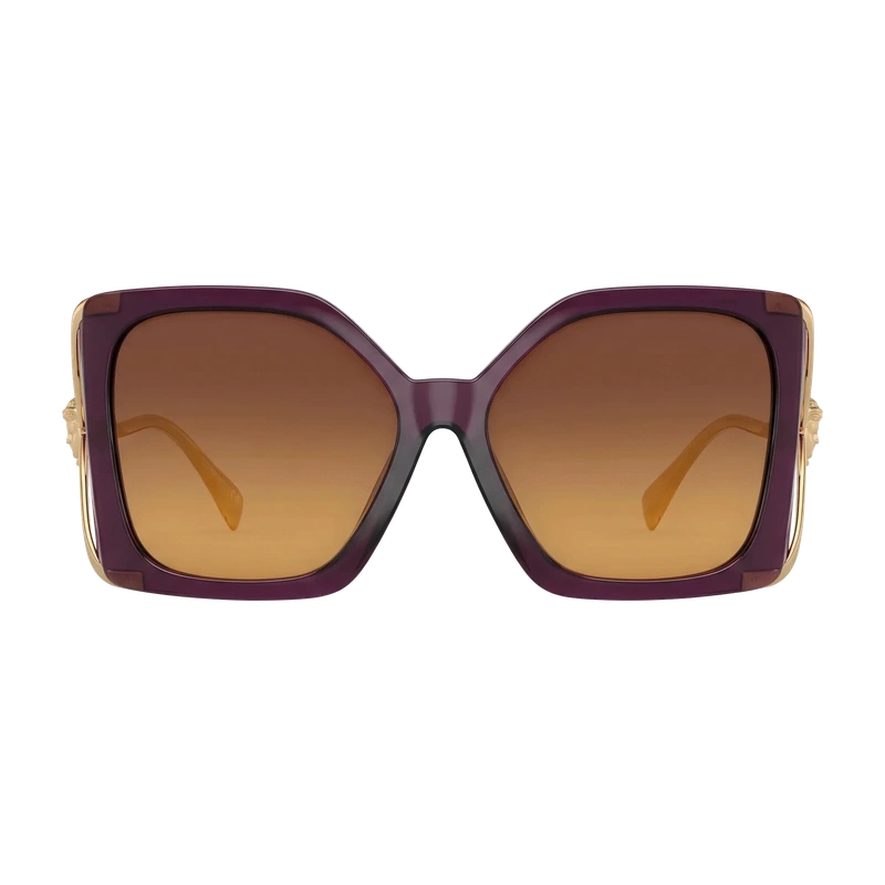 Medusa Square Sunglasses Purple
