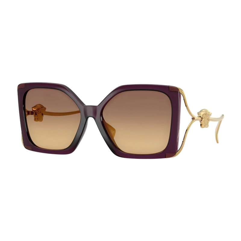 Medusa Square Sunglasses Purple