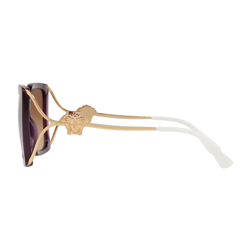 Medusa Square Sunglasses Purple