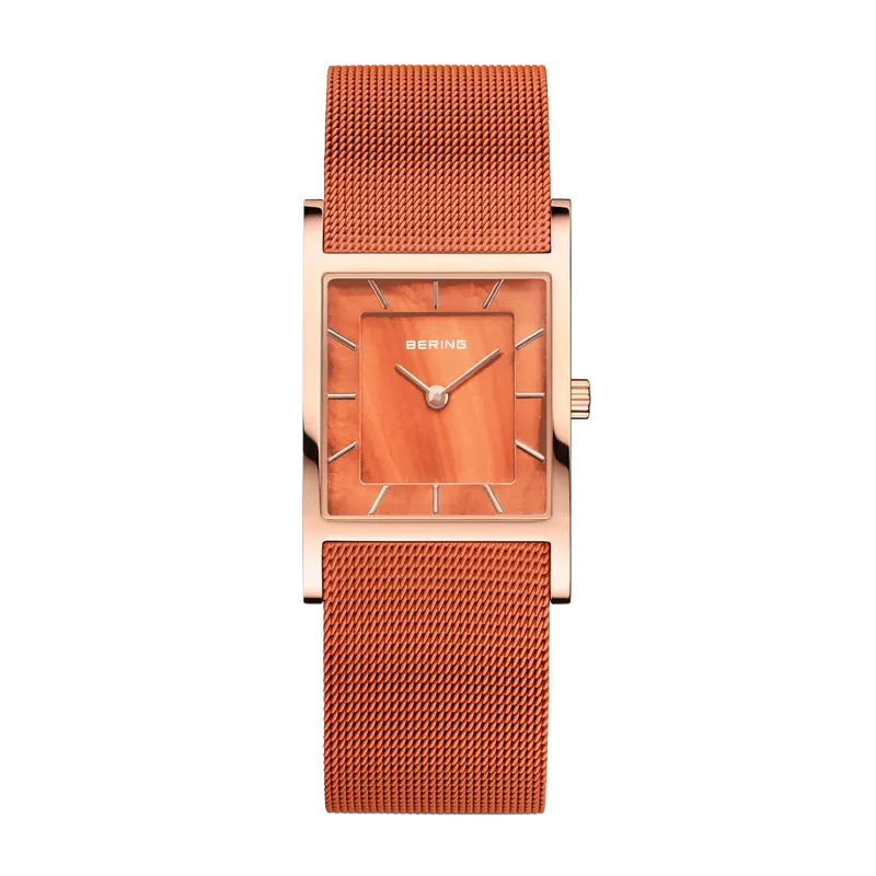 Classic Polished Rose Gold Watch