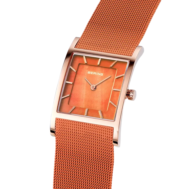 Classic Polished Rose Gold Watch