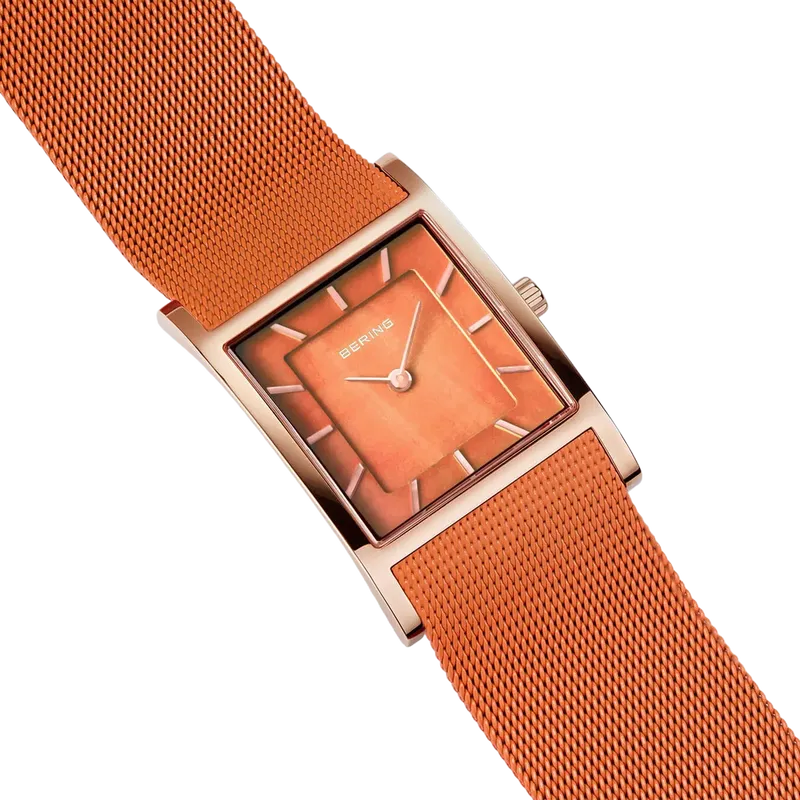 Classic Polished Rose Gold Watch