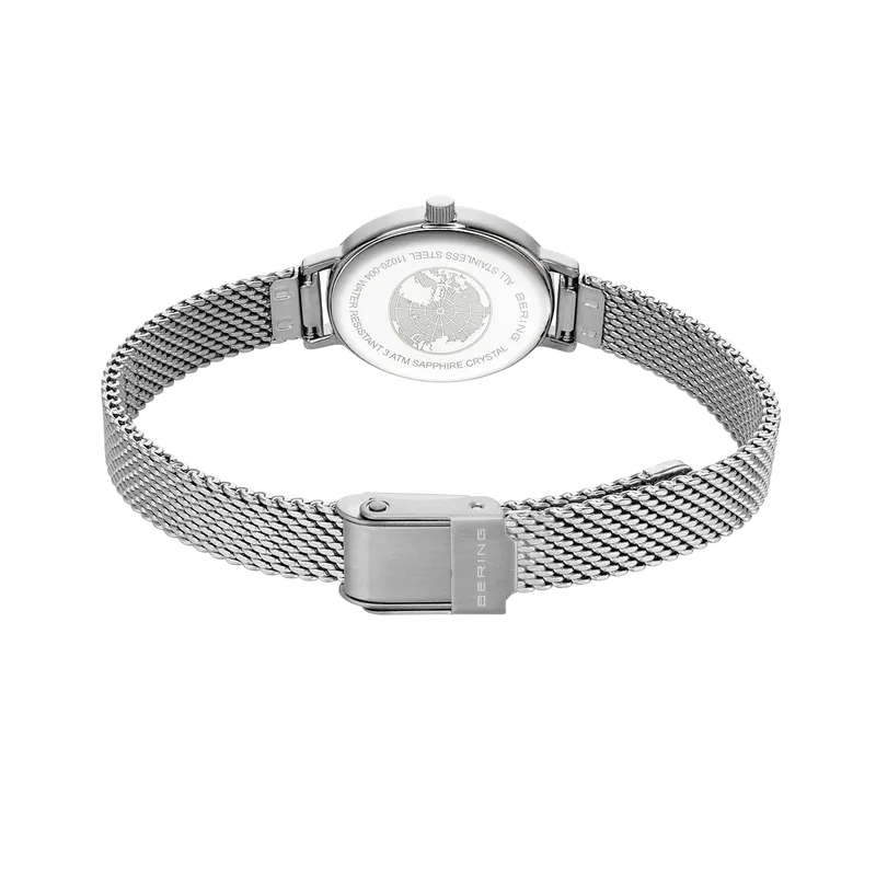 Classic Polished Silver Watch Silver 20mm