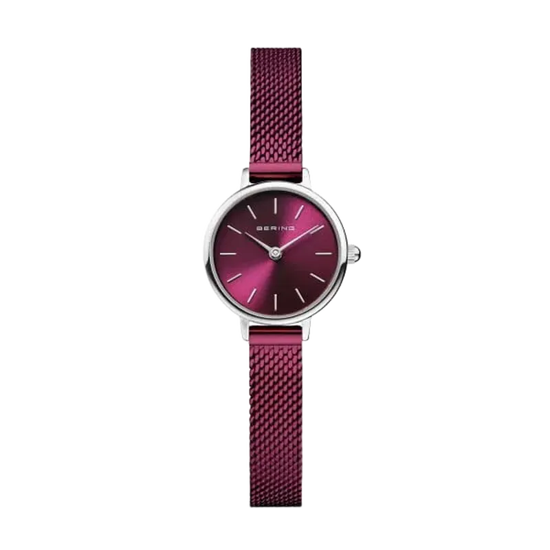 Classic Polished Silver Watch