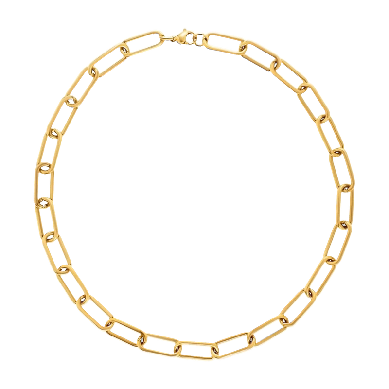 Carla Paperclip Chain Necklace