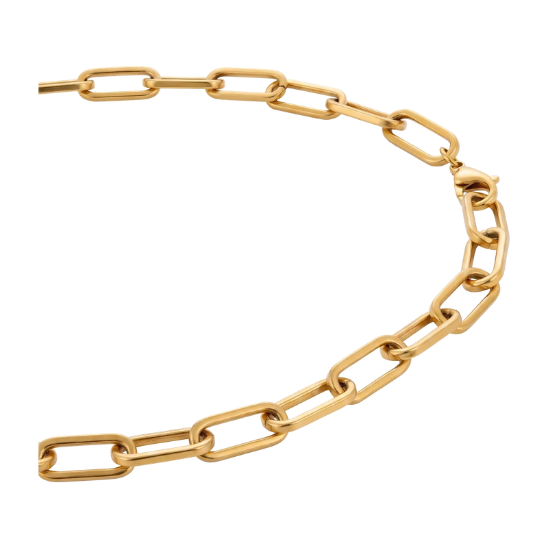 Carla Paperclip Chain Necklace