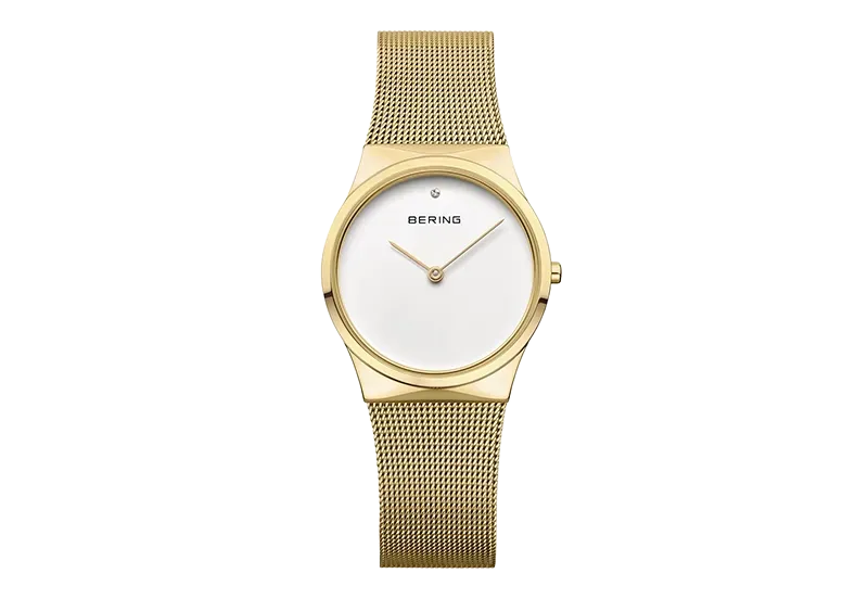 Classic Polished Gold Watch