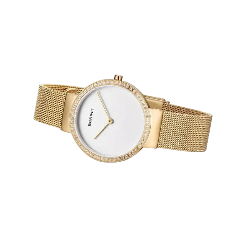 Classic Polished Gold Watch