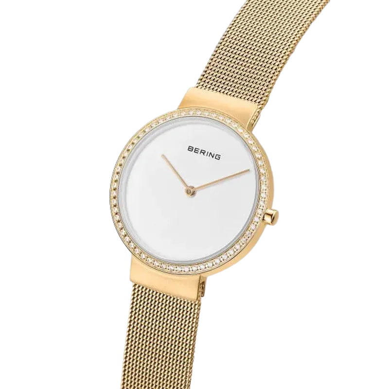 Classic Polished Gold Watch