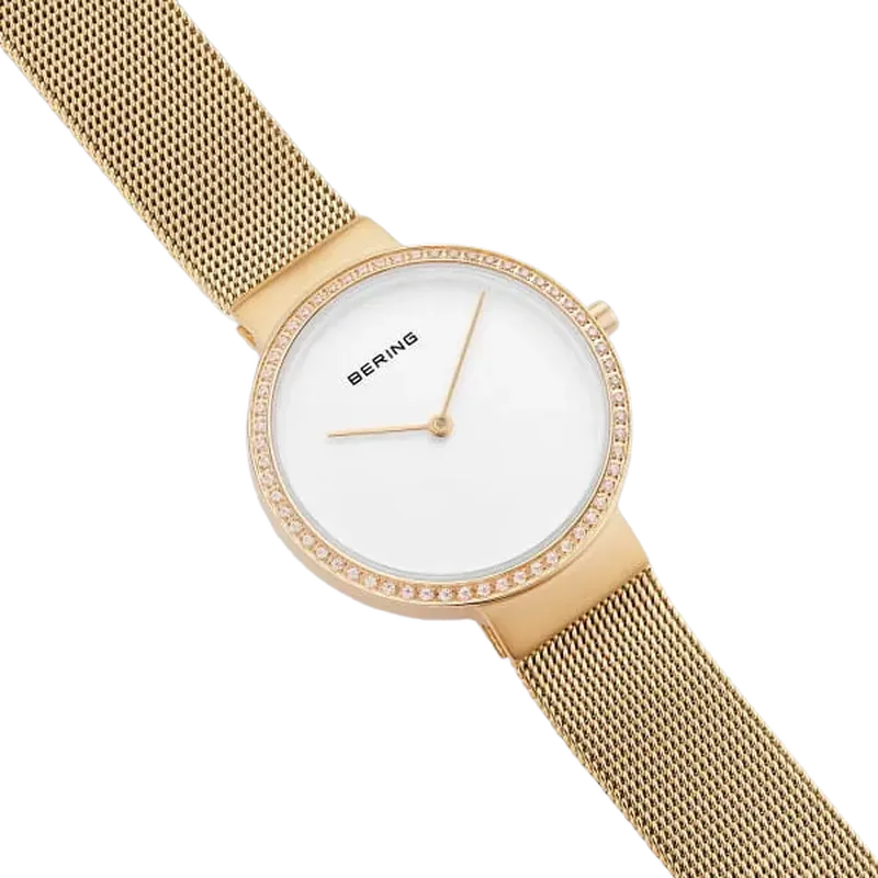 Classic Polished Gold Watch