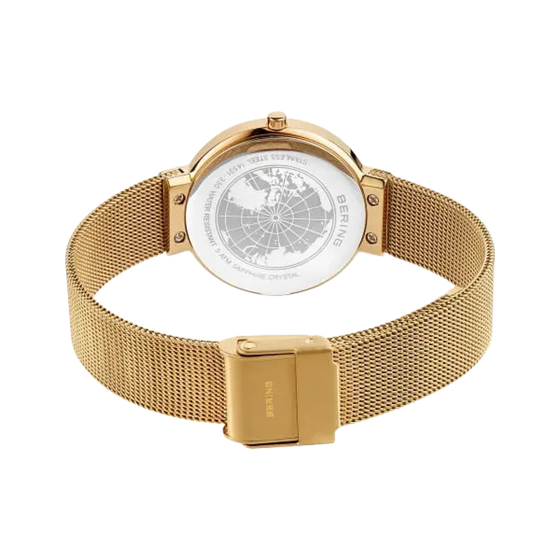 Classic Polished Gold Watch