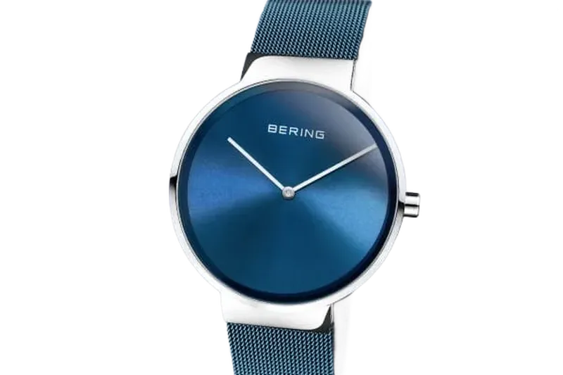 Classic Polished Silver Watch