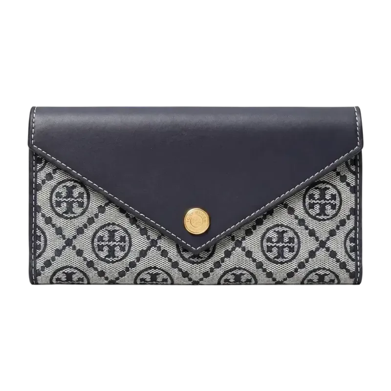 T Monogram Envelope Wallet