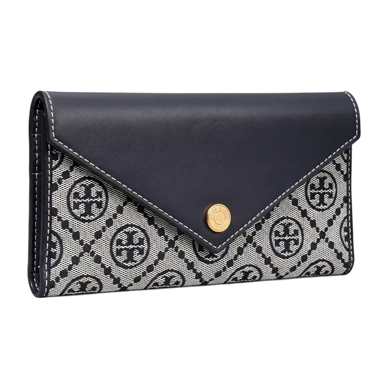 T Monogram Envelope Wallet