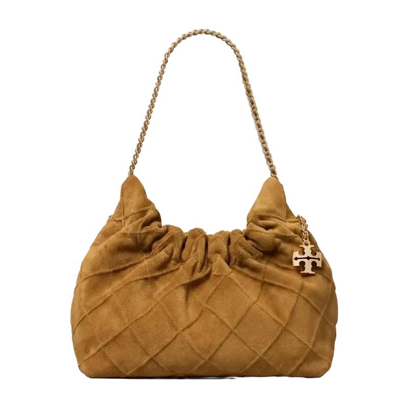 Mini Fleming Soft Suede Hobo Bag