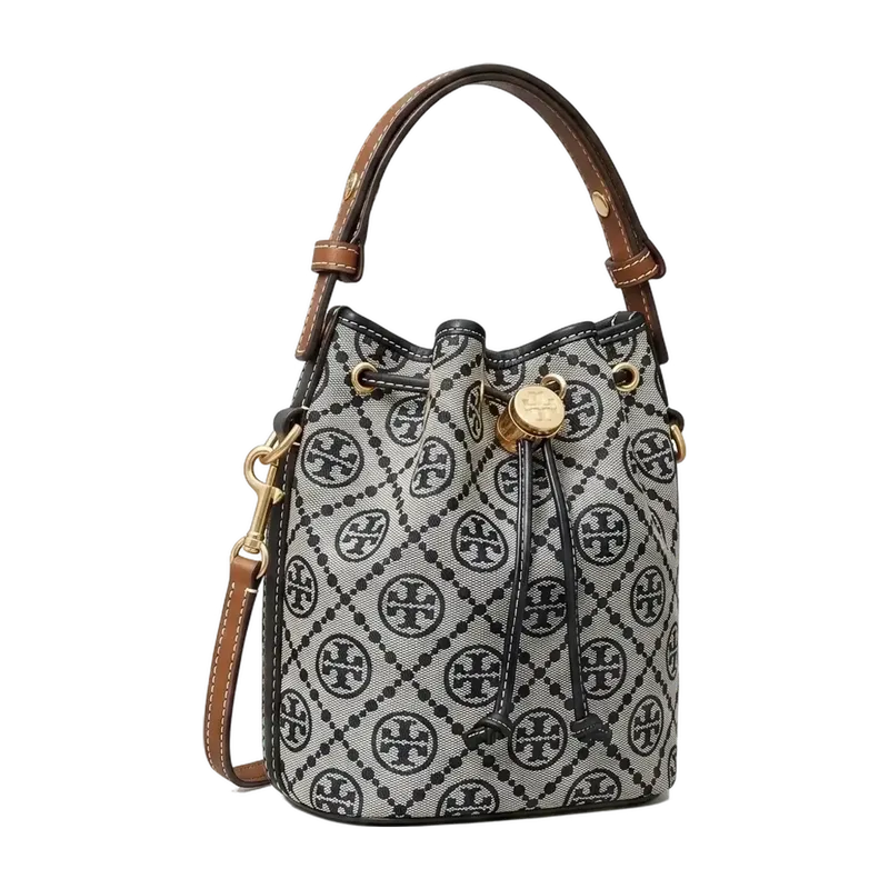 T Monogram Mini Bucket Bag