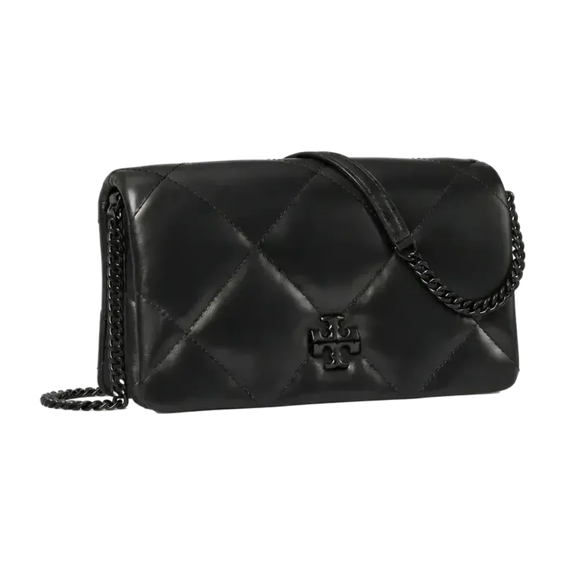 Kira Diamond Quilt Chain Wallet