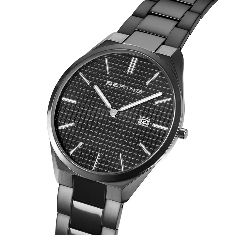 Ultra Slim Watch Silver 40mm