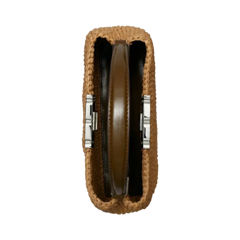 Mini Eleanor Raffia Satchel