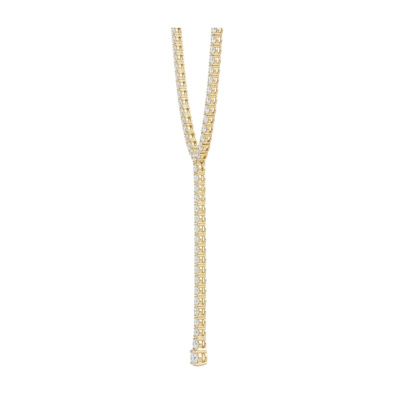 Jahzara Tennis Lariat Necklace
