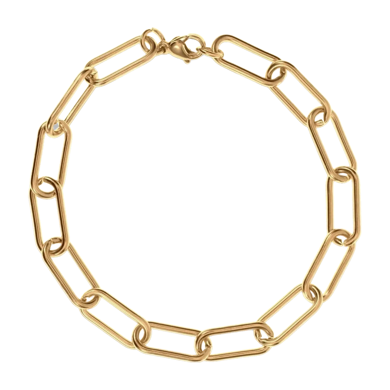 Carla Paperclip Chain Bracelet