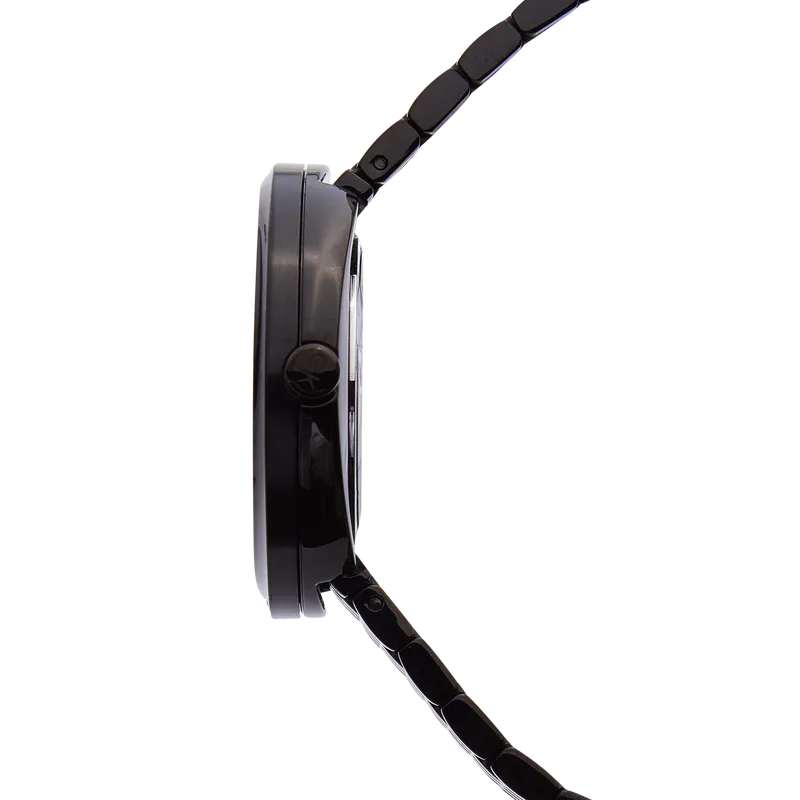 Twisted Bezel Women's Watch Black