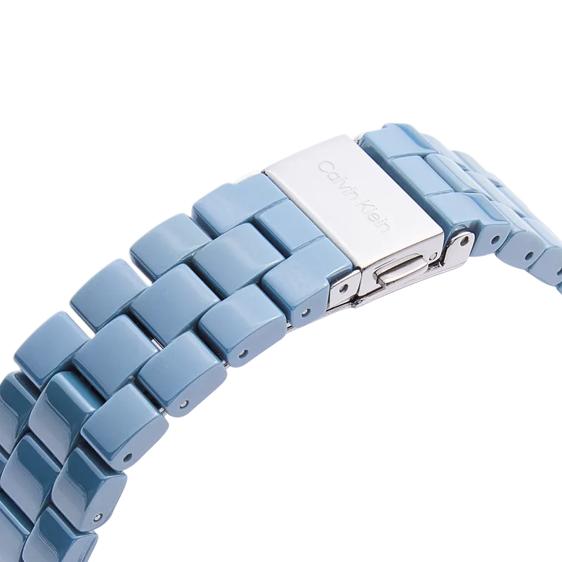 Pure White Ceramic Watch with White Dial