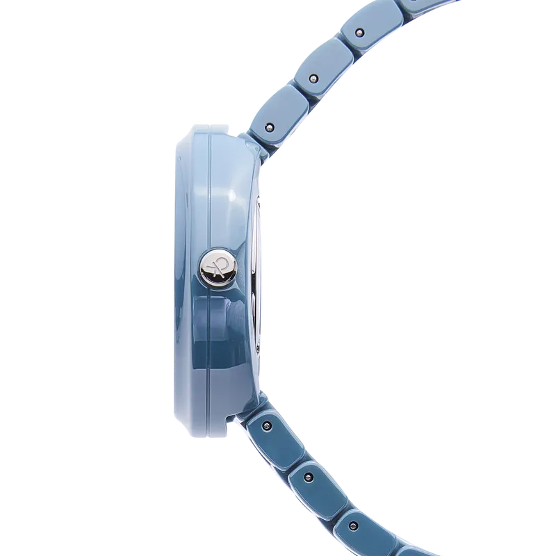 Pure White Ceramic Watch with White Dial