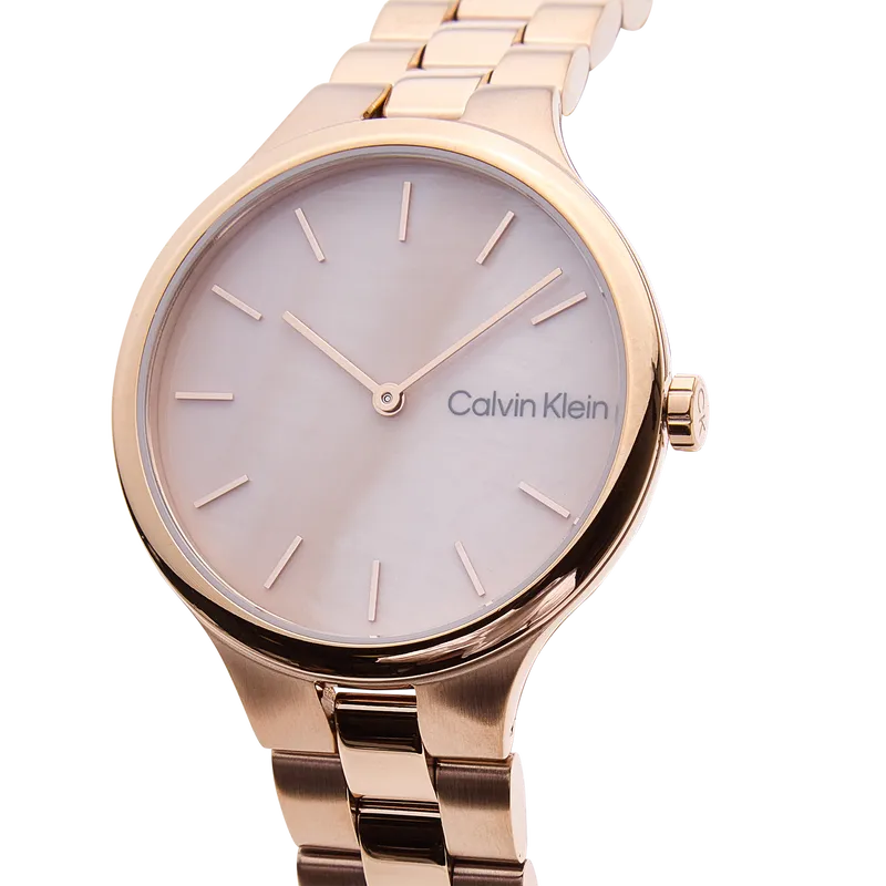 Linked Women Quartz White Dial Analog Stainless Steel Watch