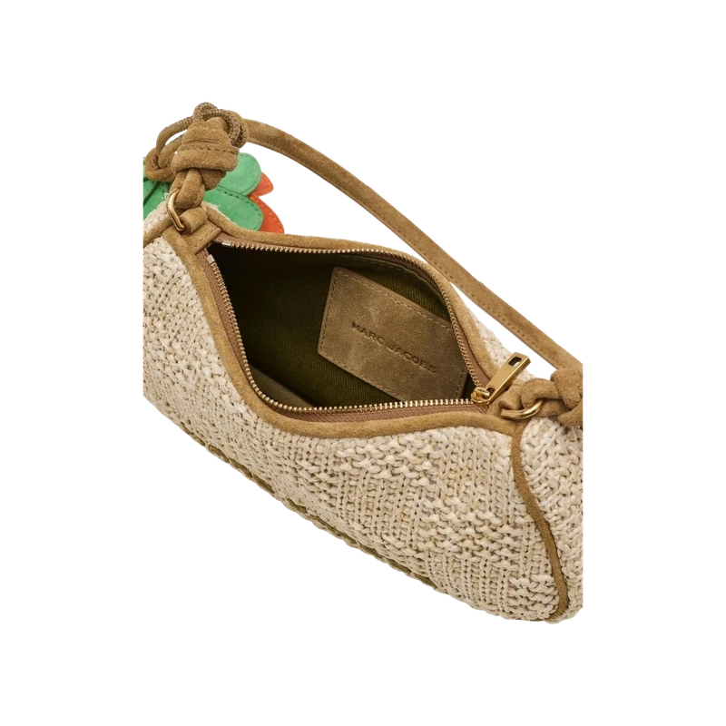 The Summer Woven Charm Shoulder Bag