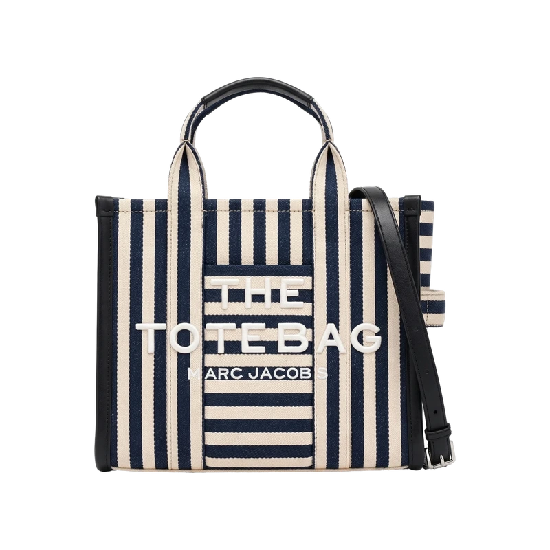The Stripe Canvas Medium Tote Bag