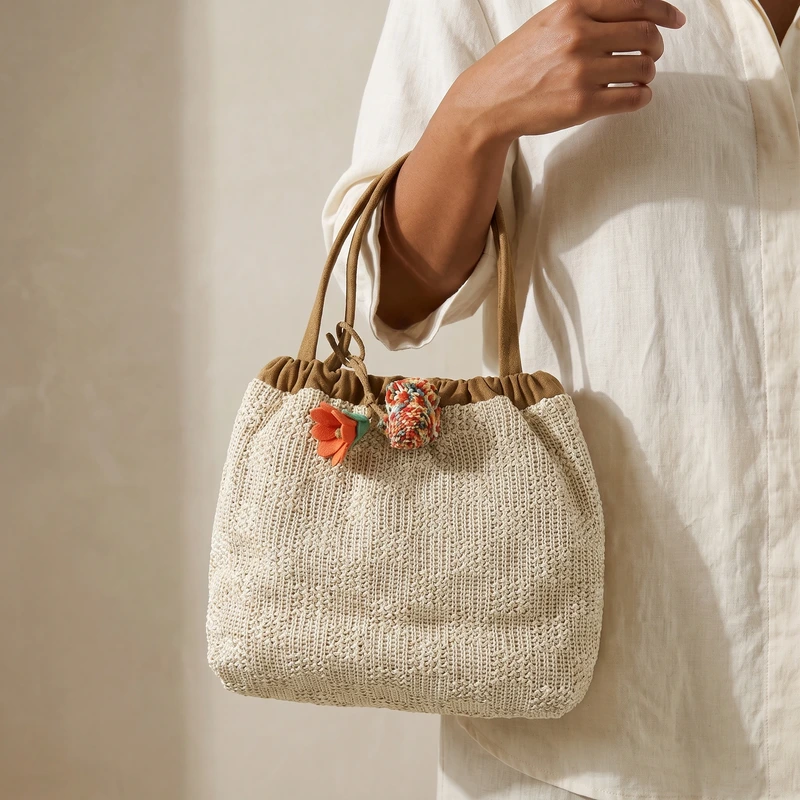 Summer Woven Cristina Tote