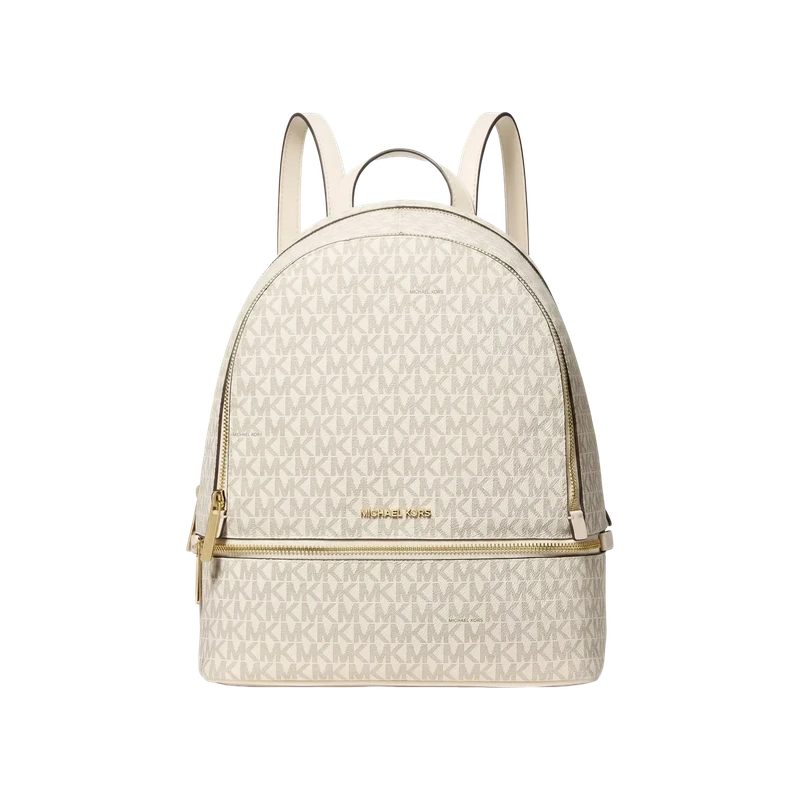 Rhea Medium Signature Logo Backpack