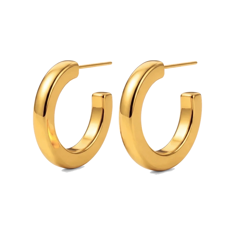 Ivonne Medium Hoop Earring