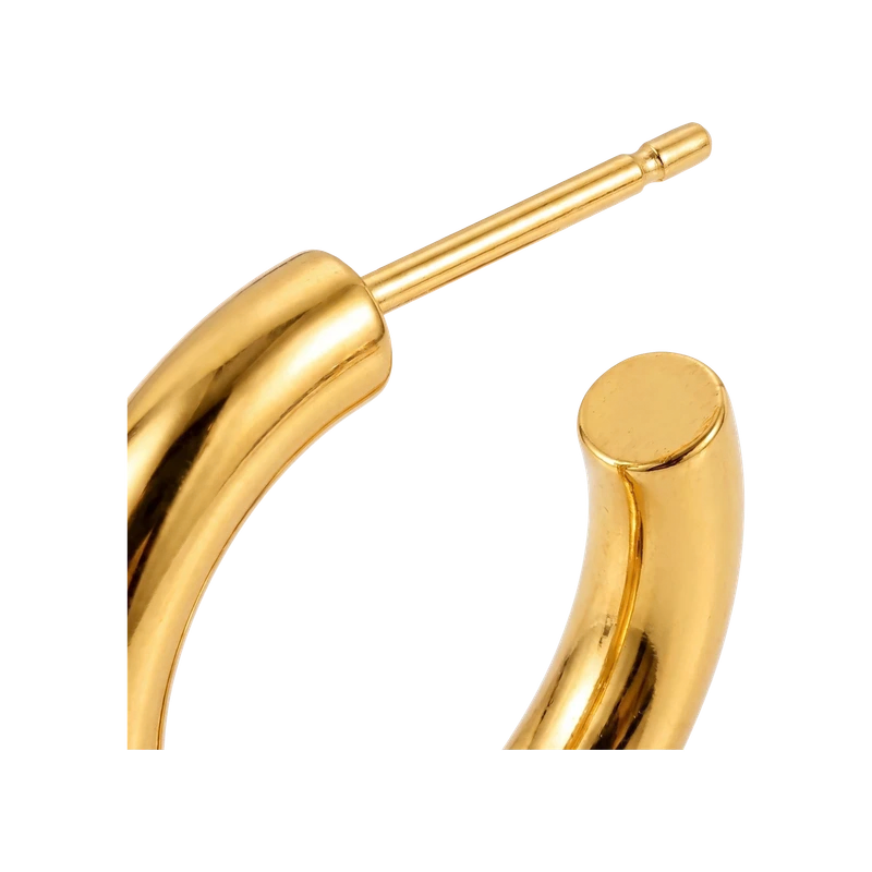 Flora Medium Hoop Earring